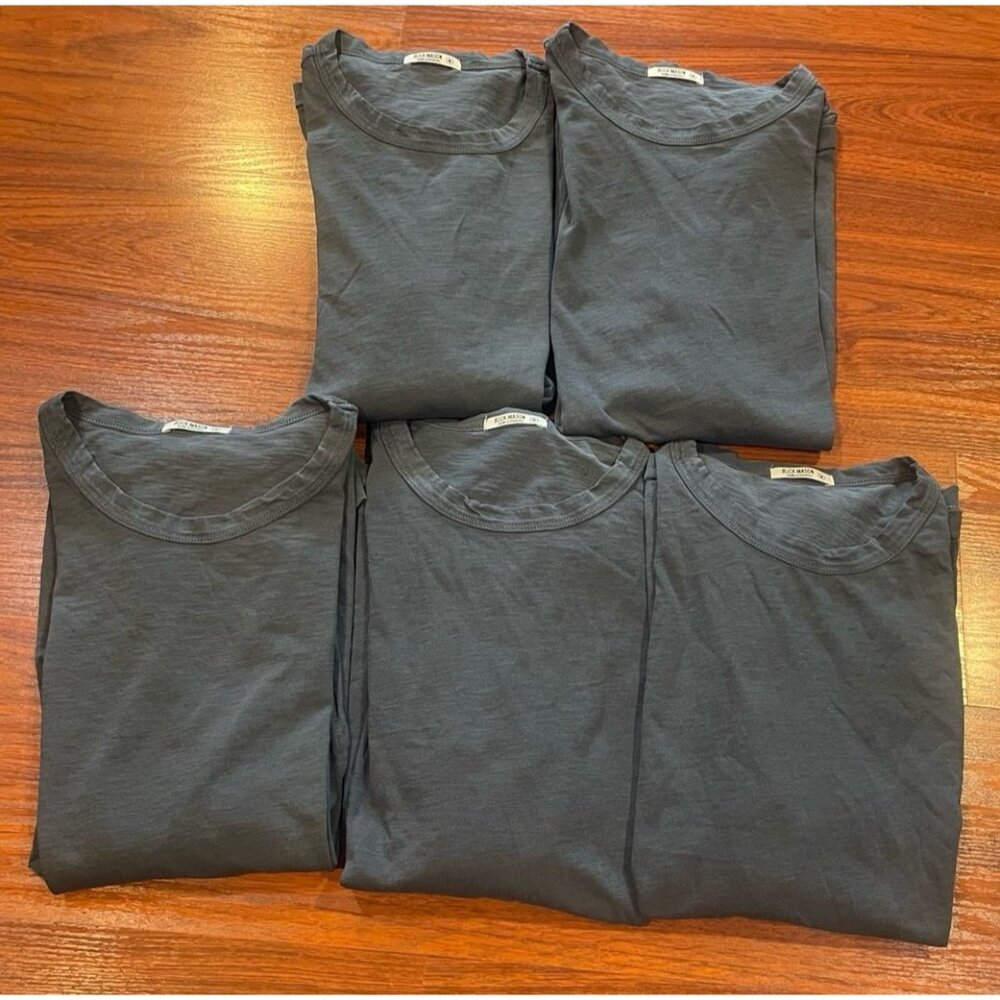 BUCK MASON LOT OF 5 SHIRTS SIZES MEDIUM